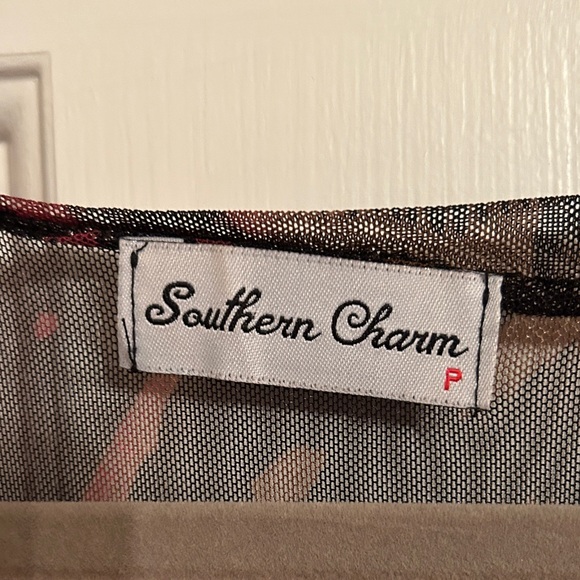 Pink and Black Leopard Print Sheer Vest Southern Charm. Plus size - Picture 2 of 4